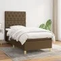 Boxspringbett mit dunkelbrauner Stoffmatratze 80x200 cm von , Betten und Lattenroste - Ref: Foro24-3142532, Preis: 338,52 €, ...
