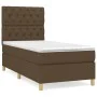 Boxspringbett mit dunkelbrauner Stoffmatratze 80x200 cm von , Betten und Lattenroste - Ref: Foro24-3142532, Preis: 338,52 €, ...