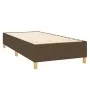 Boxspringbett mit dunkelbrauner Stoffmatratze 80x200 cm von , Betten und Lattenroste - Ref: Foro24-3142532, Preis: 338,52 €, ...
