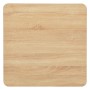 Bistrotisch aus Eiche 70x70x107 cm von , Küchen- und Esstische - Ref: Foro24-321928, Preis: 132,41 €, Rabatt: %