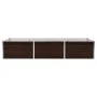 Braunes Blumenbeet aus verzinktem Stahl, 240 x 80 x 45 cm von , Töpfe und Pflanzgefäße - Ref: Foro24-45714, Preis: 63,85 €, R...