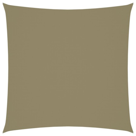 Quadratische Segelmarkise aus beigem Oxford-Stoff, 3 x 3 m von , Sonnenschirme - Ref: Foro24-135137, Preis: 36,29 €, Rabatt: %
