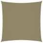 Quadratische Segelmarkise aus beigem Oxford-Stoff, 3 x 3 m von , Sonnenschirme - Ref: Foro24-135137, Preis: 36,29 €, Rabatt: %