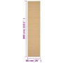 Natürlicher Sisalteppich 66x300 cm von , Teppiche - Ref: Foro24-136302, Preis: 86,36 €, Rabatt: %
