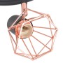Ceiling lamp with 3 E14 black and copper bulbs by , ceiling lights - Ref: Foro24-244390, Price: 48,94 €, Discount: %