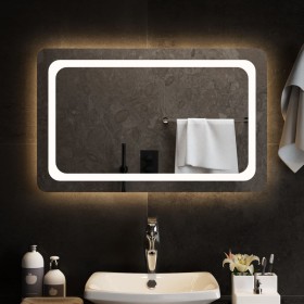 Espejo de baño con LED 80x50 cm