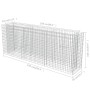Stahl-Gabionenbeet 270x50x100 cm von vidaXL, Töpfe und Pflanzgefäße - Ref: Foro24-143562, Preis: 139,59 €, Rabatt: %
