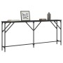 Mesa consola madera de ingeniería negro 180x23x75 cm de , Mesas auxiliares - Ref: Foro24-837767, Precio: 56,17 €, Descuento: %