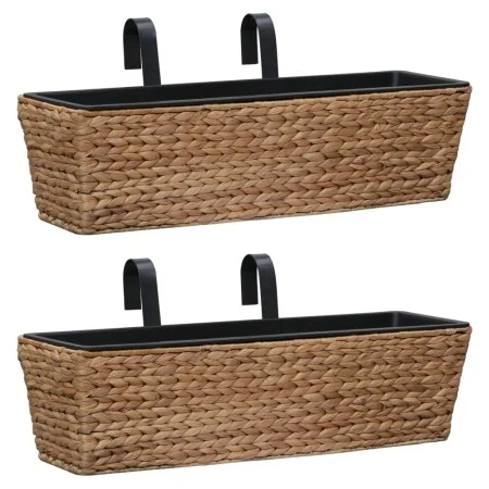 Set of 2 water hyacinth planters by vidaXL, Pots and planters - Ref: Foro24-45577, Price: 76,44 €, Discount: %