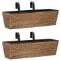 Set of 2 water hyacinth planters by vidaXL, Pots and planters - Ref: Foro24-45577, Price: 76,44 €, Discount: %