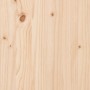 Estructura de cama sin colchón madera maciza de pino 100x200 cm