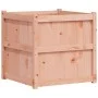 Jardinera de madera maciza Douglas 70x70x70 cm de , Maceteros y jardineras - Ref: Foro24-837437, Precio: 109,95 €, Descuento: %