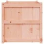 Jardinera de madera maciza Douglas 70x70x70 cm de , Maceteros y jardineras - Ref: Foro24-837437, Precio: 109,95 €, Descuento: %