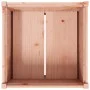 Jardinera de madera maciza Douglas 70x70x70 cm de , Maceteros y jardineras - Ref: Foro24-837437, Precio: 109,95 €, Descuento: %