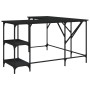 Escritorio madera de ingeniería negro 139x139x75 cm de , Escritorios - Ref: Foro24-837587, Precio: 91,78 €, Descuento: %
