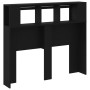 Kopfteil mit LED, schwarzem Holzwerkstoff, 120 x 18,5 x 103,5 cm von , Kopf- und Fußteile - Ref: Foro24-837338, Preis: 78,05 ...