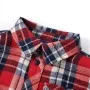 Rot- und marineblaues kariertes Kinderhemd 92 von , Kinder-T-Shirts - Ref: Foro24-13169, Preis: 10,96 €, Rabatt: %