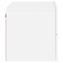 Wand-Nachttisch mit weißen LED-Leuchten von , Nachttische - Ref: Foro24-836812, Preis: 59,22 €, Rabatt: %