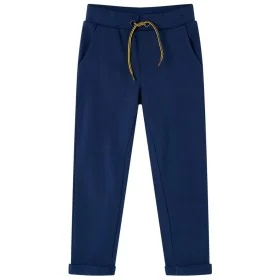 Children's pants with navy blue drawstring 104 by , kids pants - Ref: Foro24-12985, Price: 11,24 €, Discount: %