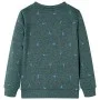 Sudadera infantil verde oscuro melange 104 de , Camisetas para niños - Ref: Foro24-12970, Precio: 11,64 €, Descuento: %