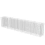 Arriate de gaviones de acero 450x50x100 cm de vidaXL, Maceteros y jardineras - Ref: Foro24-143564, Precio: 204,56 €, Descuent...
