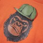 Dark orange children's sweatshirt 104 by , Kids T-shirts - Ref: Foro24-13195, Price: 11,35 €, Discount: %