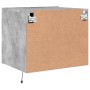 Wand-Nachttische mit LED-Leuchten 2 Stück betongrau von , Nachttische - Ref: Foro24-836819, Preis: 79,56 €, Rabatt: %
