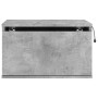 Mesitas de noche de pared con luces LED 2 uds gris hormigón de , Mesitas de noche - Ref: Foro24-836833, Precio: 77,72 €, Desc...