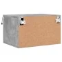 Mesitas de noche de pared con luces LED 2 uds gris hormigón de , Mesitas de noche - Ref: Foro24-836833, Precio: 73,70 €, Desc...