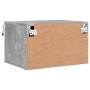 Wand-Nachttische mit LED-Leuchten 2 Stück betongrau von , Nachttische - Ref: Foro24-836833, Preis: 75,38 €, Rabatt: %