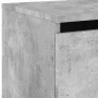 Mesitas de noche de pared con luces LED 2 uds gris hormigón de , Mesitas de noche - Ref: Foro24-836833, Precio: 73,70 €, Desc...