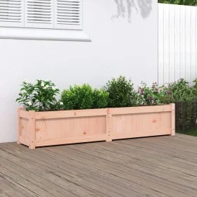 Pflanzgefäß aus massivem Douglasienholz, 150 x 31 x 31 cm von , Töpfe und Pflanzgefäße - Ref: Foro24-837480, Preis: 93,36 €, ...