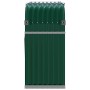 Leñero de acero galvanizado verde 120x45x100 cm de , Bolsas y soportes de leña - Ref: Foro24-364543, Precio: 50,60 €, Descuen...