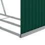Leñero de acero galvanizado verde 120x45x100 cm de , Bolsas y soportes de leña - Ref: Foro24-364543, Precio: 50,60 €, Descuen...