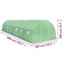 Invernadero 27m² 900x300x200 cm de vidaXL, Invernaderos - Ref: Foro24-45537, Precio: 291,61 €, Descuento: %