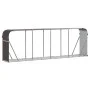 Brown galvanized steel log holder 300x45x100 cm by , Firewood bags and holders - Ref: Foro24-364576, Price: 85,06 €, Discount: %