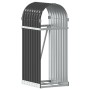 Leñero de acero galvanizado gris antracita 40x45x100 cm de , Bolsas y soportes de leña - Ref: Foro24-364557, Precio: 47,72 €,...