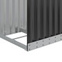 Leñero de acero galvanizado gris antracita 40x45x100 cm de , Bolsas y soportes de leña - Ref: Foro24-364557, Precio: 47,72 €,...