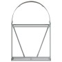 Brown galvanized steel log holder 80x45x120 cm by , Firewood bags and holders - Ref: Foro24-364569, Price: 57,10 €, Discount: %