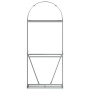 Leñero de acero galvanizado gris antracita 80x45x190 cm de , Bolsas y soportes de leña - Ref: Foro24-364560, Precio: 64,67 €,...