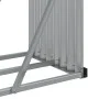 Brown galvanized steel log holder 180x45x100 cm by , Firewood bags and holders - Ref: Foro24-364574, Price: 60,05 €, Discount: %