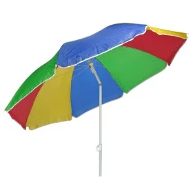 HI Beach umbrella 150 cm mulricolor by HI, Umbrellas - Ref: Foro24-423955, Price: 15,91 €, Discount: %