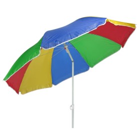 HI Sombrilla de playa 150 cm mulricolor de HI, Sombrillas - Ref: Foro24-423955, Precio: 15,91 €, Descuento: %