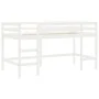 Cama alta para niños con cortinas madera pino rosa 90x200 cm de , Camas y somieres - Ref: Foro24-3206969, Precio: 208,28 €, D...
