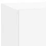 Bedside table with white LED lights 70x36x40.5 cm by , Nightstands - Ref: Foro24-836777, Price: 74,64 €, Discount: %