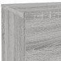Bedside table with LED lights Sonoma gray 70x36x40.5 cm by , Nightstands - Ref: Foro24-836782, Price: 73,92 €, Discount: %