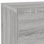 Bedside table with LED lights Sonoma gray 70x36x40.5 cm by , Nightstands - Ref: Foro24-836782, Price: 72,89 €, Discount: %