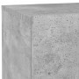 Betongrauer Nachttisch mit LED-Leuchten 70x36x40,5 cm von , Nachttische - Ref: Foro24-836780, Preis: 75,64 €, Rabatt: %