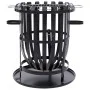 RedFire Garden Fire Pit Dallas Black Steel by RedFire, Chimneys - Ref: Foro24-423888, Price: 88,05 €, Discount: %