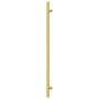 Tiradores para armarios 5 uds acero inoxidable dorado 320 mm de , Pomos y picaportes de armarios - Ref: Foro24-155362, Precio...